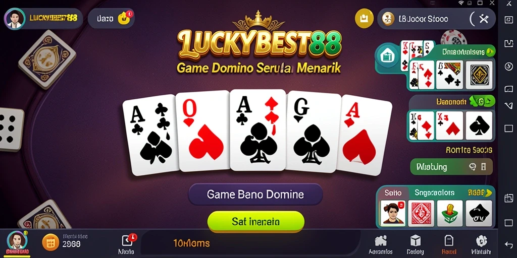 Tampilan gameplay <strong>LUCKYBEST88</strong> yang menarik dan interaktif.