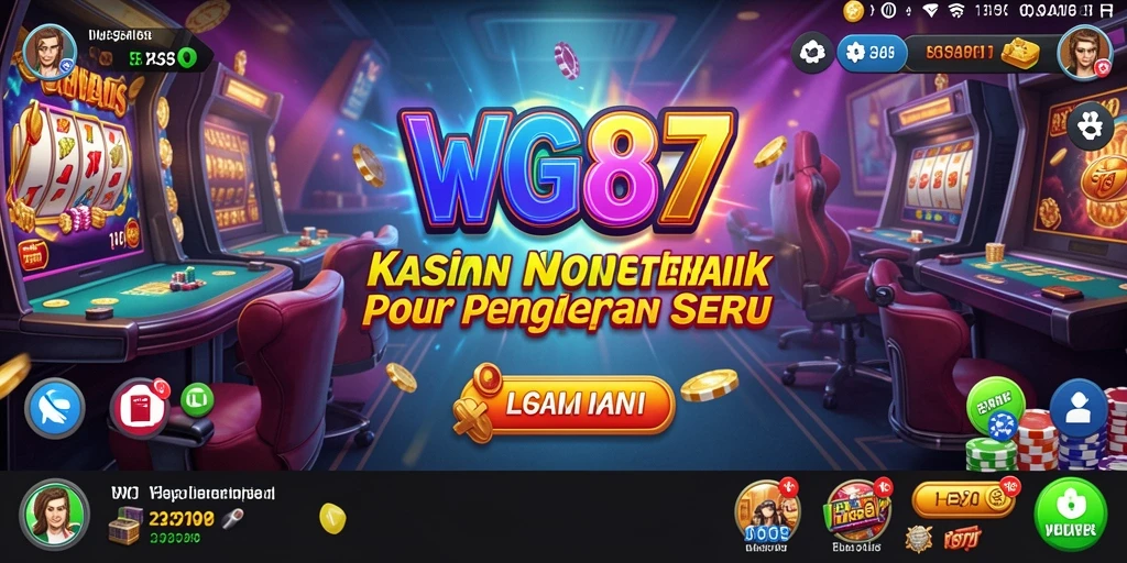 Tampilan gameplay seru dan mendebarkan di WG87.
